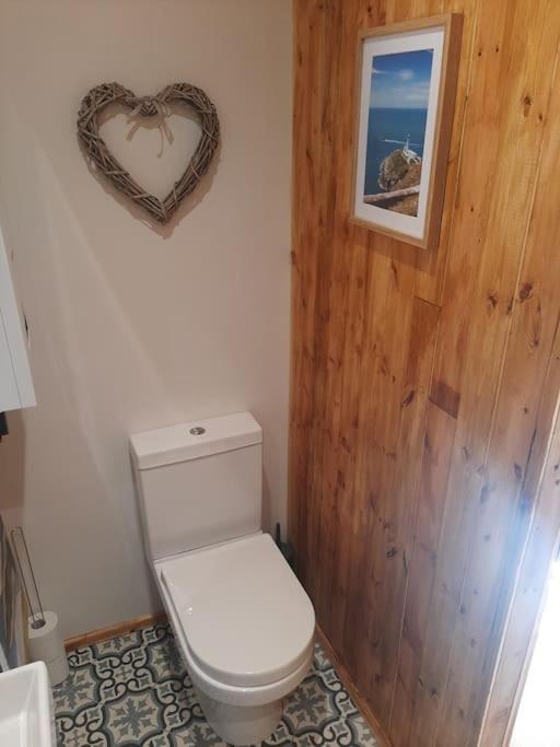 Anglesey New Modern Shepherds Hut With Spa Hot Tub Gwalchmai Eksteriør billede